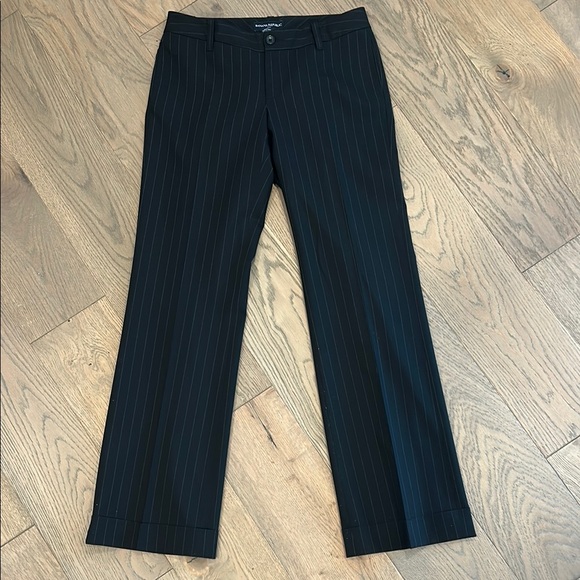 Banana Republic black pinstripe trousers - Picture 2 of 9
